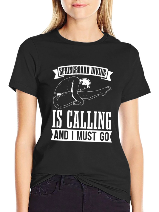 Springboard Diving T-Shirt | Divers Calling