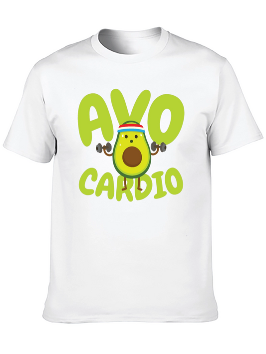 Avo Cardio T-Shirt - Workout Avocado Tee