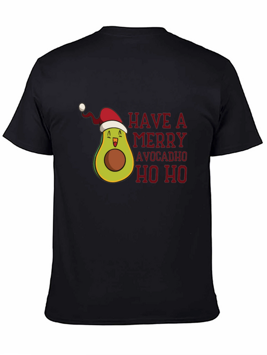 Merry Avocadho Ho Ho Holiday T-Shirt