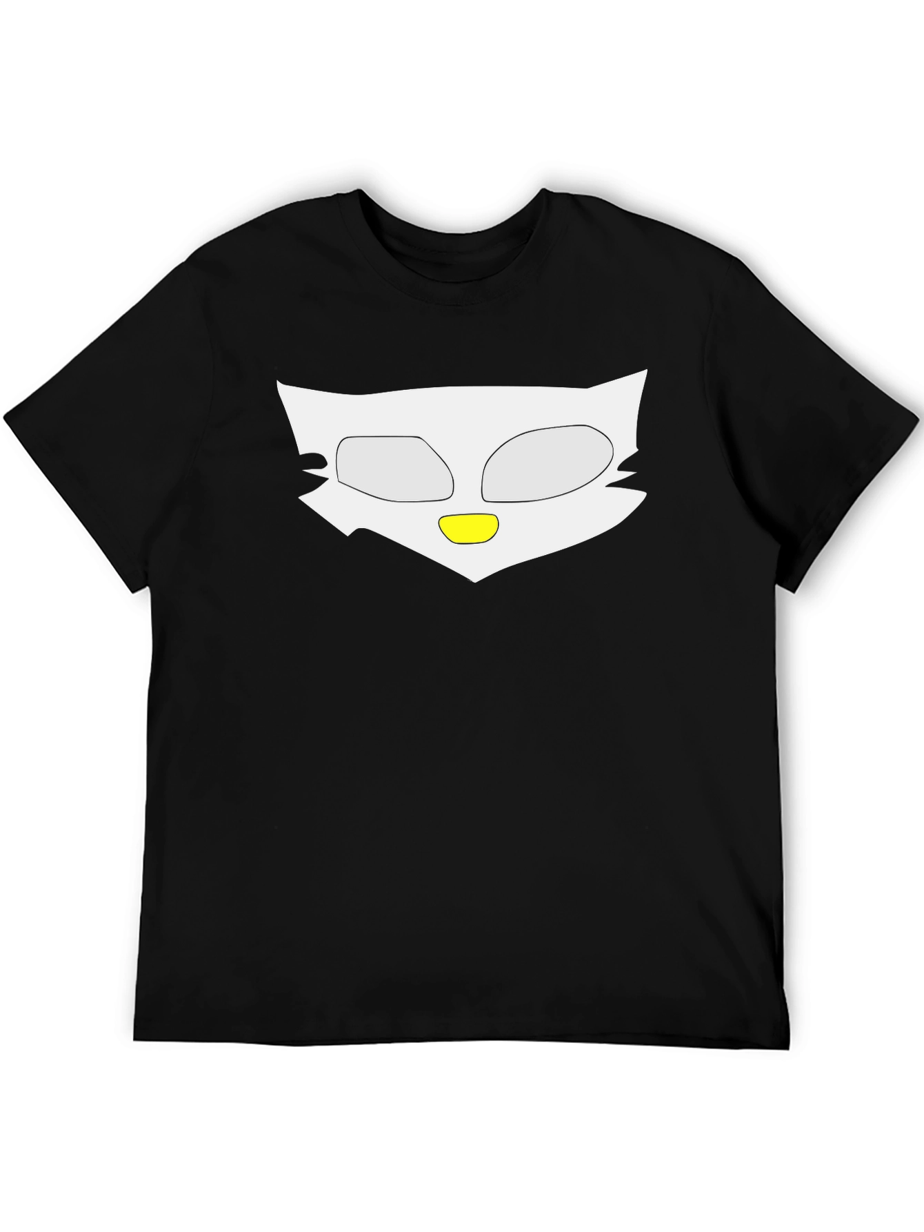 Abstract Owl Graphic Tee - Soft Cotton Blend