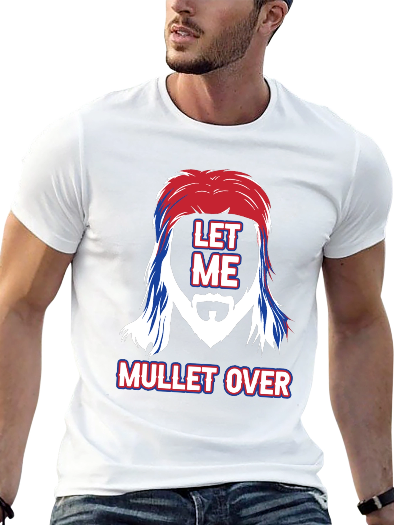 Let Me Mullet Over Graphic Tee