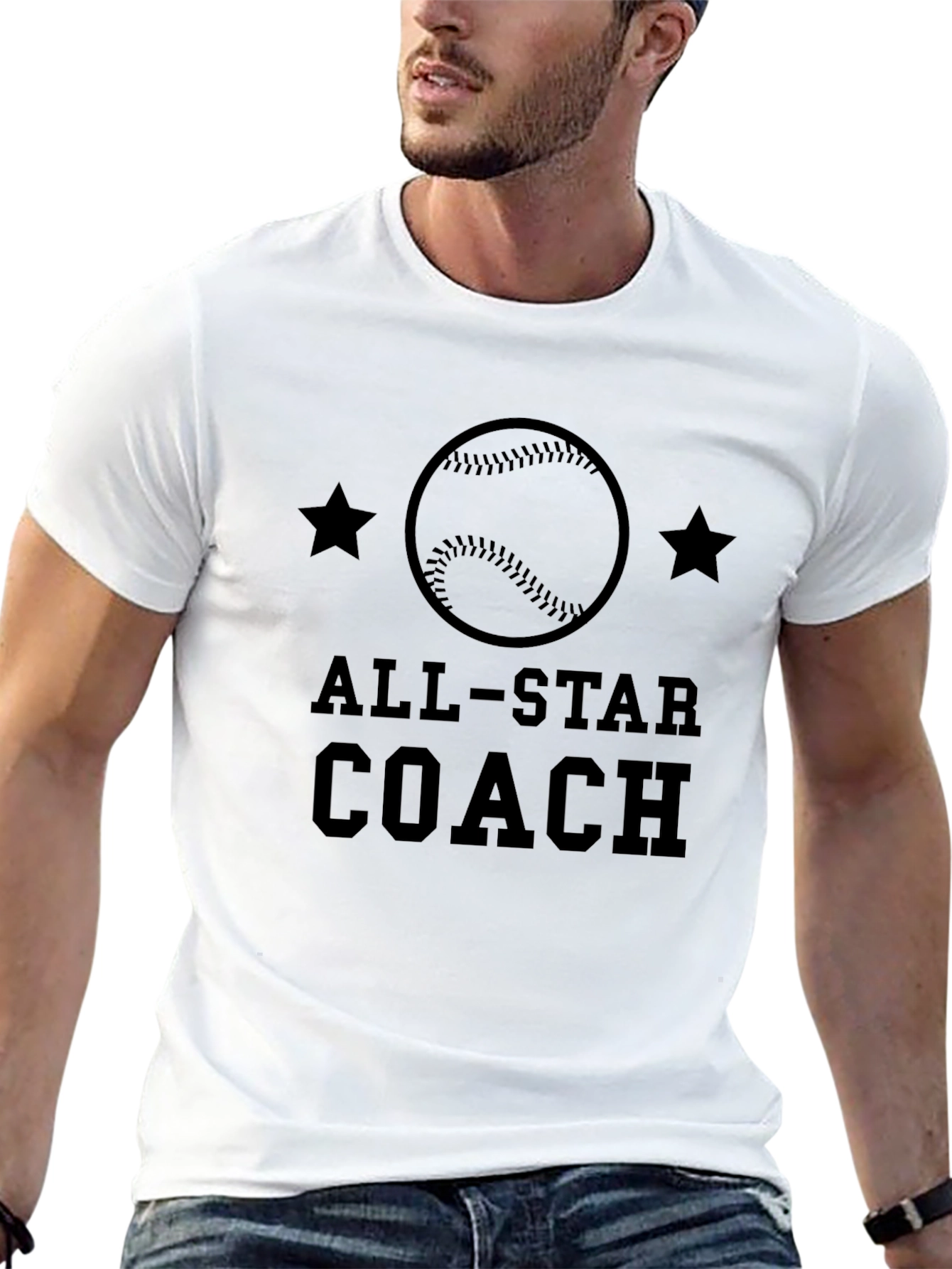 All-Star Coach T-Shirt | Baseball Coach Tee