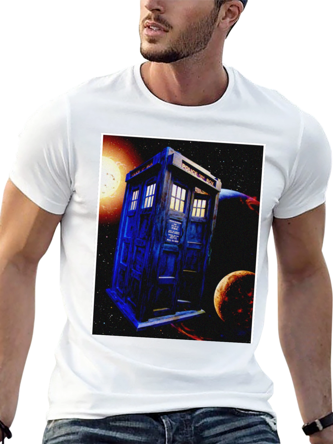 Doctor Who Tardis Space T-Shirt