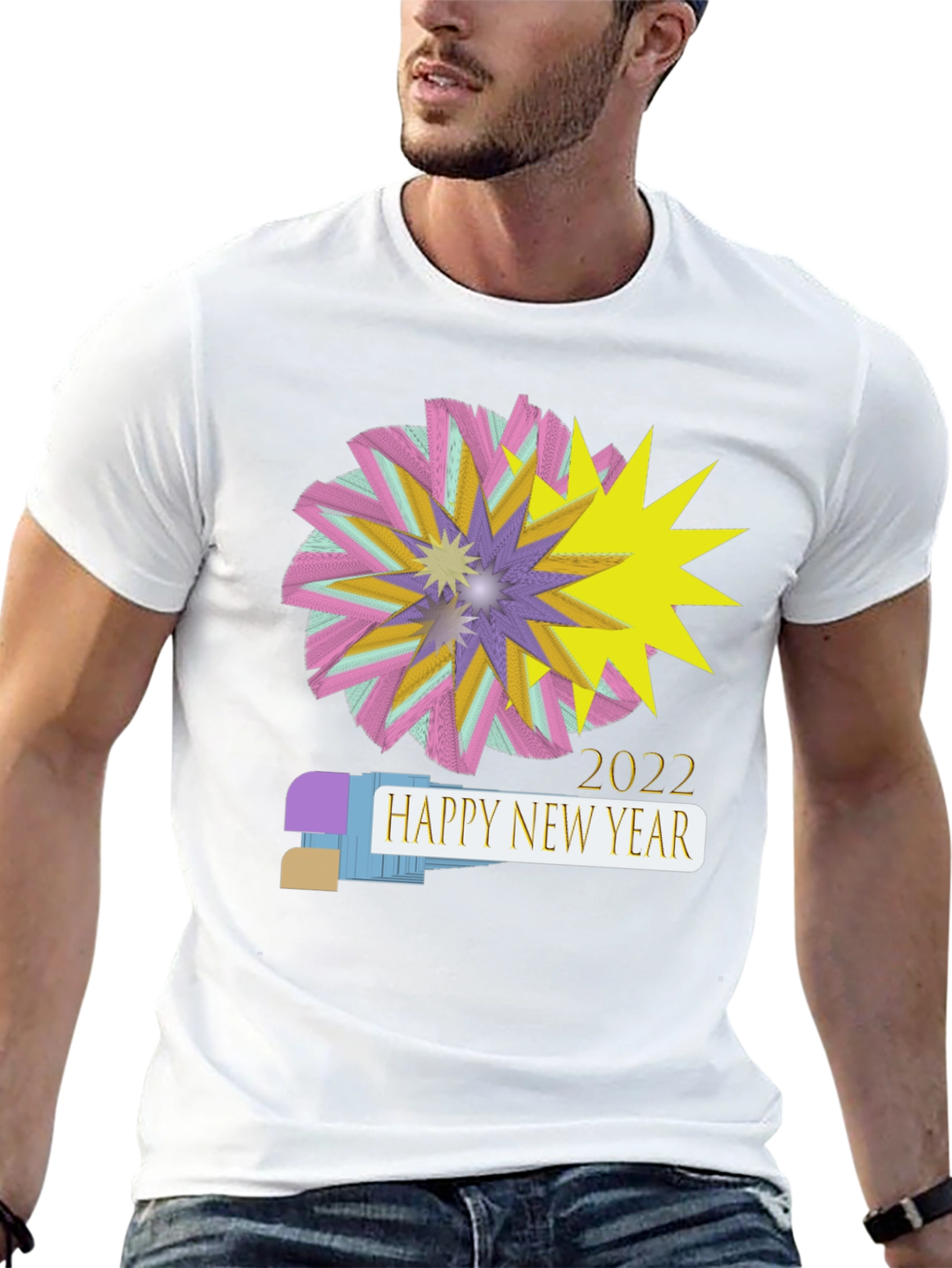 Happy New Year 2022 Graphic T-Shirt