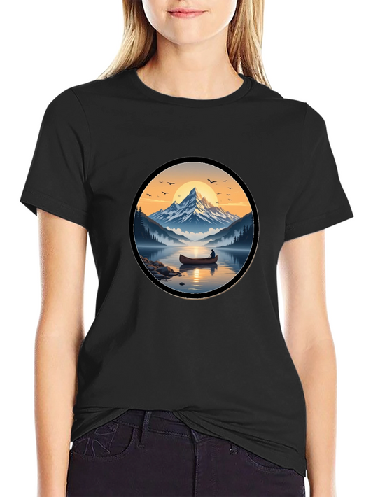 Mountain Lake Graphic Tee