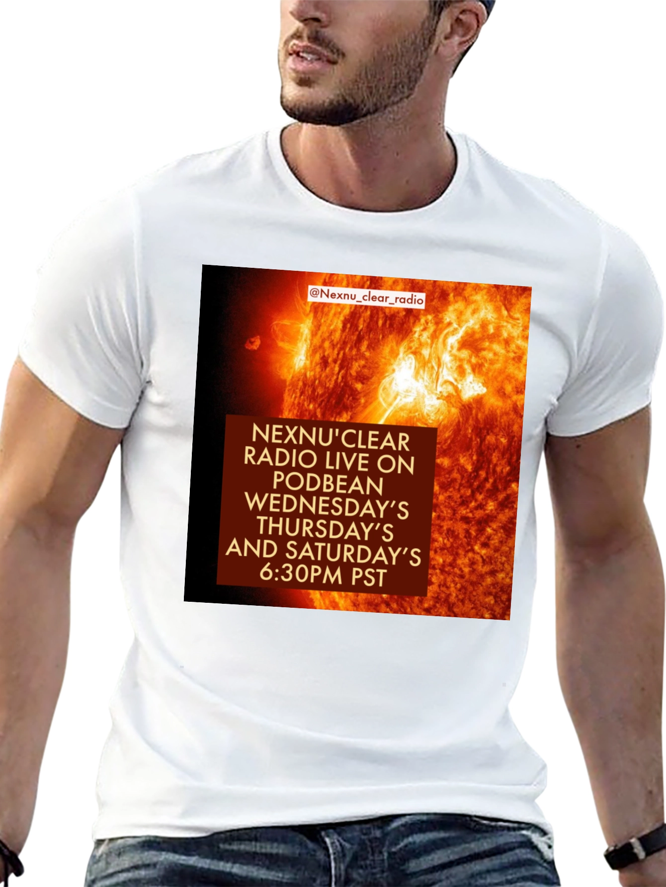 NexNuClear Radio Black T-Shirt - Podbean Live