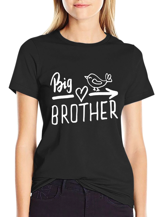 Big Brother T-Shirt Cute Bird Arrow