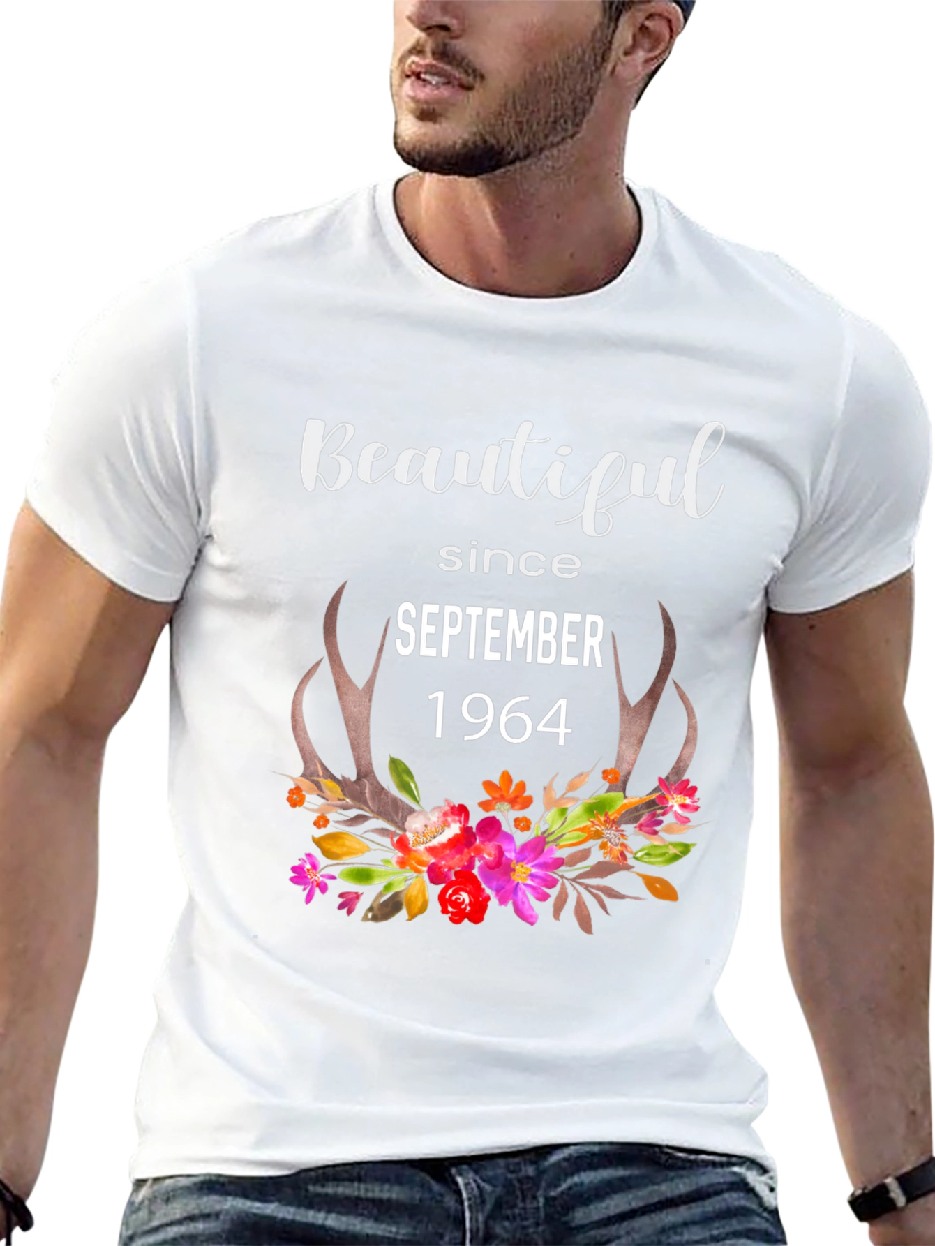 Beautiful Since 1964 Floral Tee