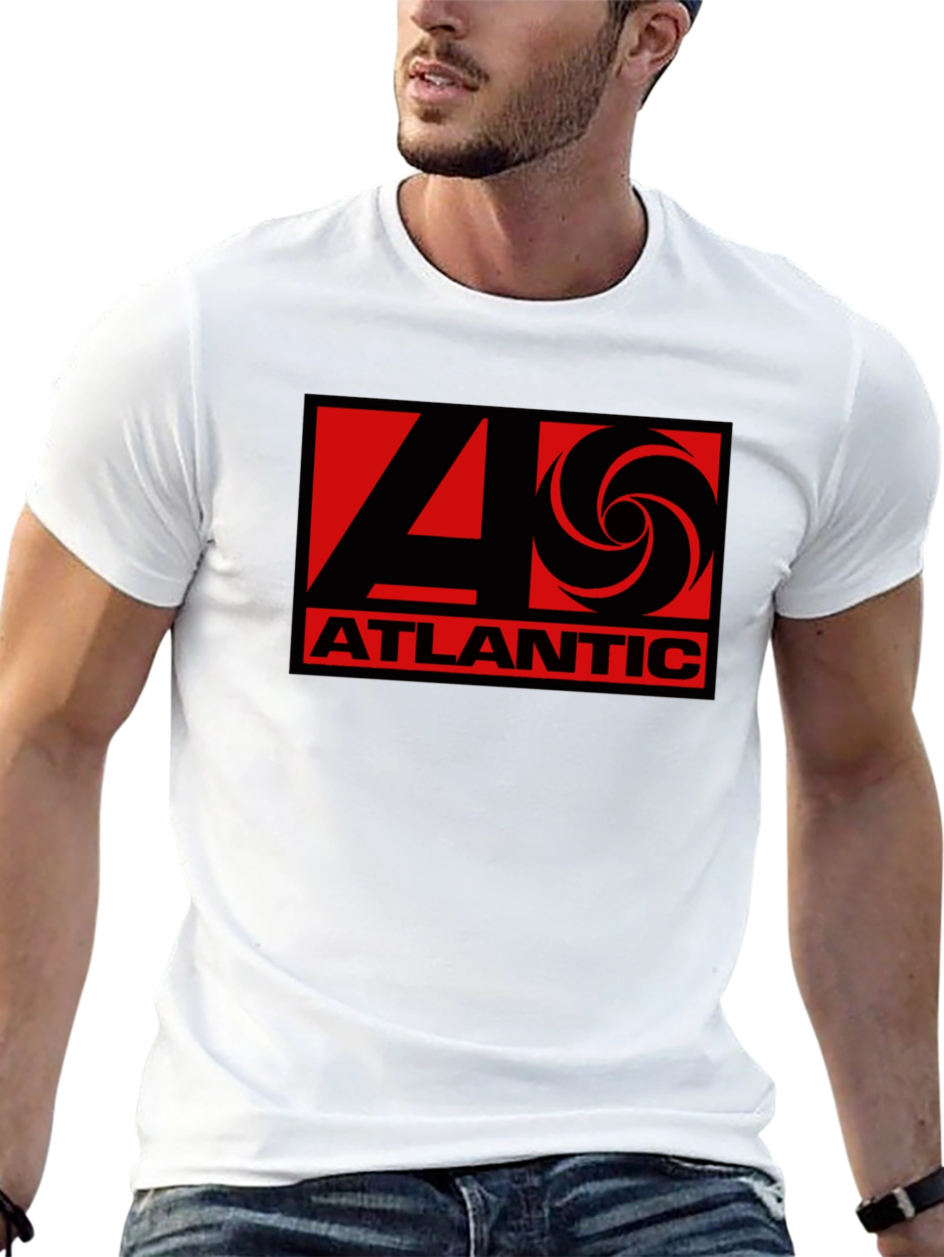 Atlantic Records 40th Anniversary Black T-Shirt