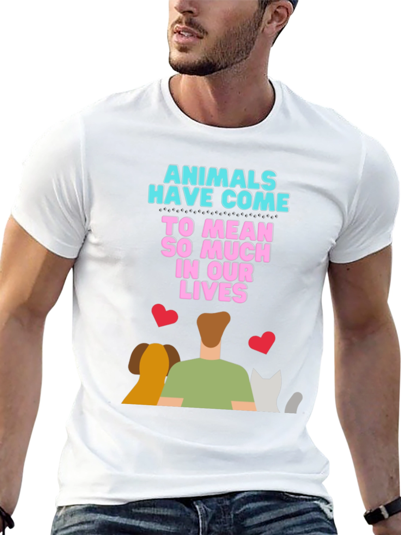 Animals In Our Lives Graphic Tee