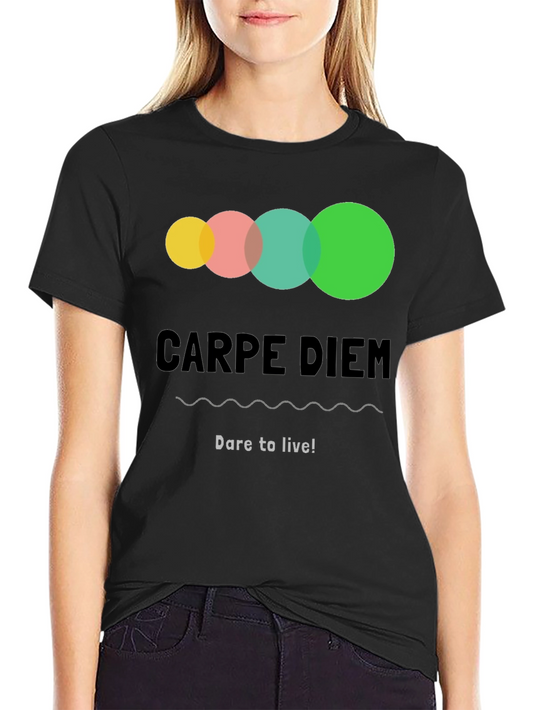 Carpe Diem Graphic Tee - Seize the Day T-Shirt