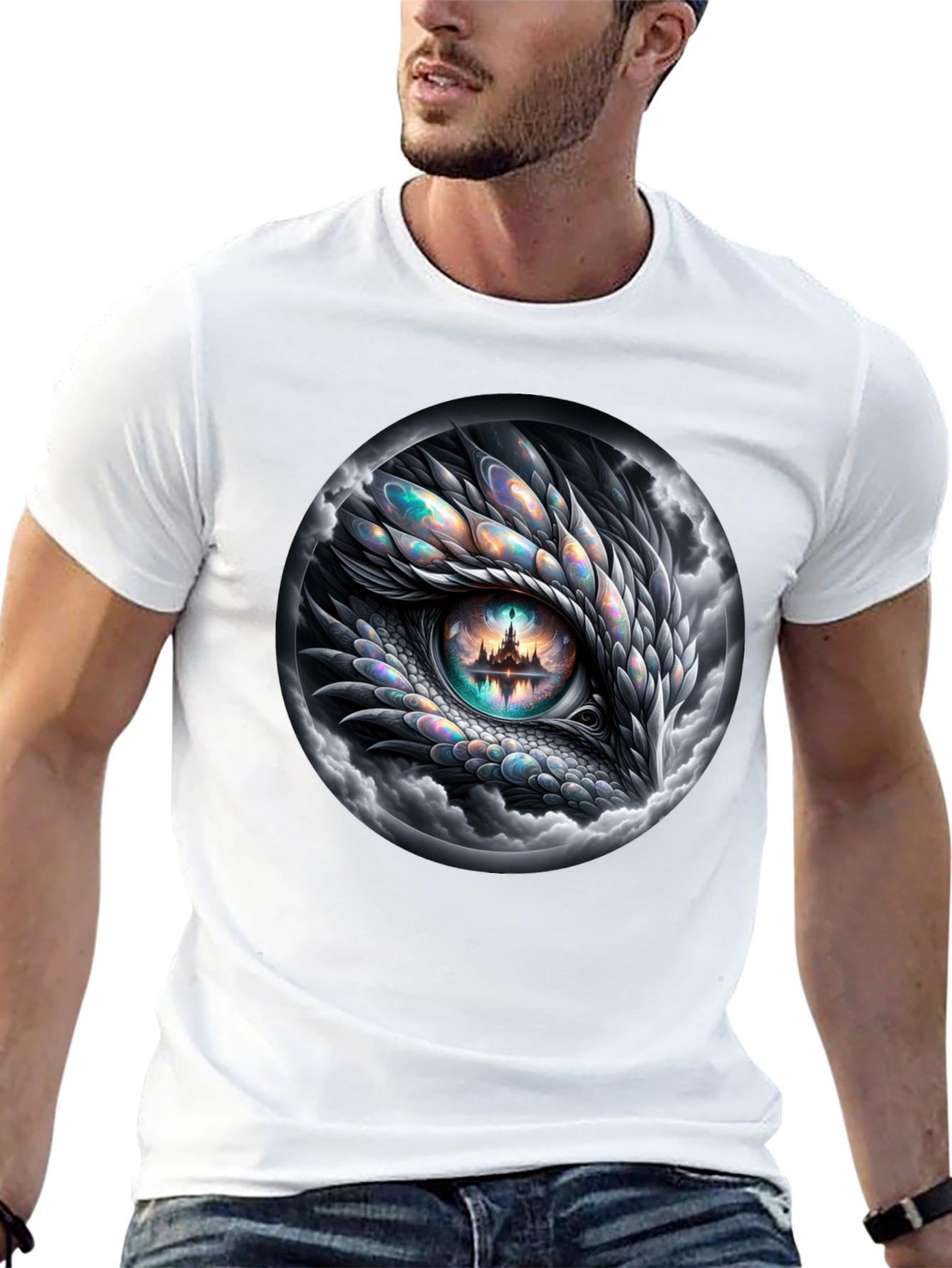 Dragon Eye T-Shirt - Fantasy Graphic Tee
