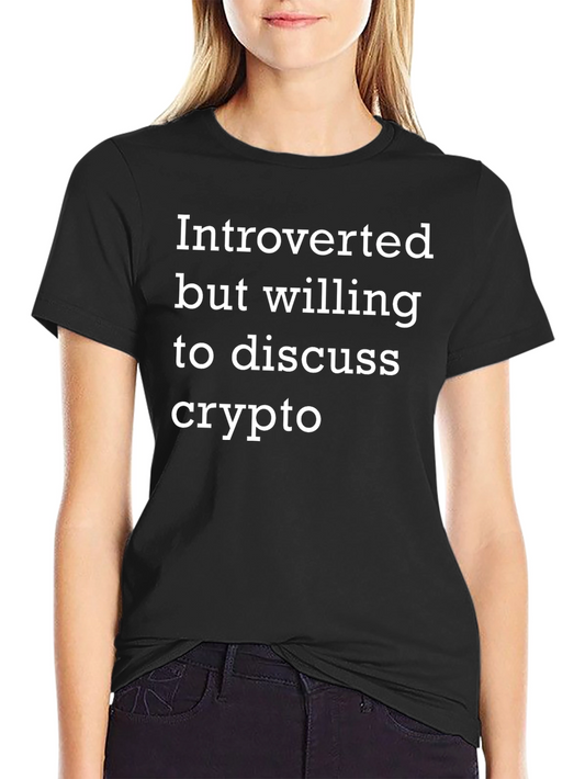 Introverted Crypto Enthusiast T-Shirt