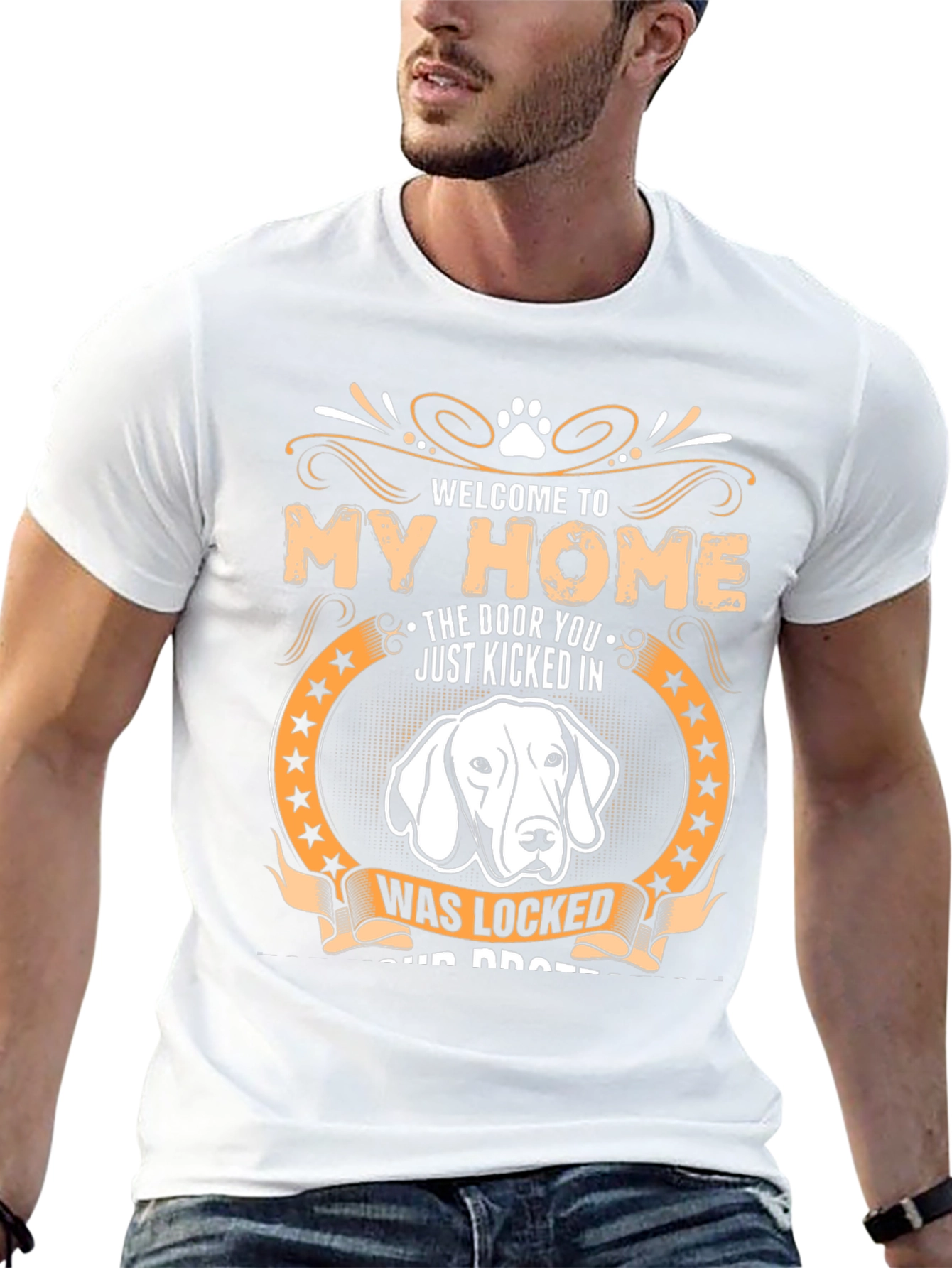 Welcome to My Home Dog T-Shirt