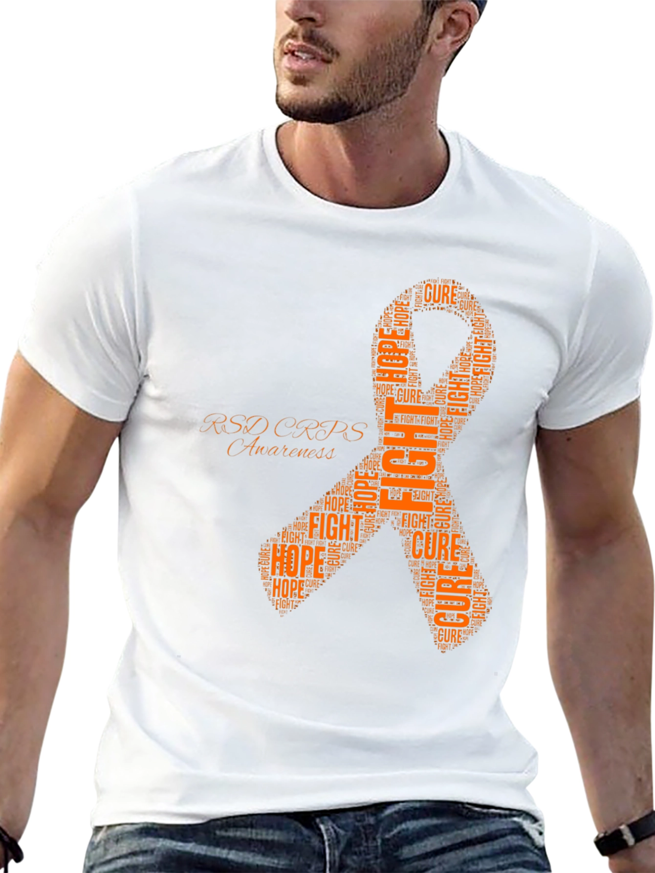 RSD CRPS Awareness T-Shirt Fight Hope Cure
