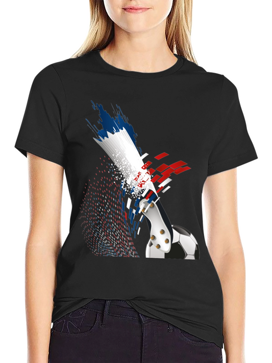 Soccer Kick T-Shirt - Stylish Graphic Tee