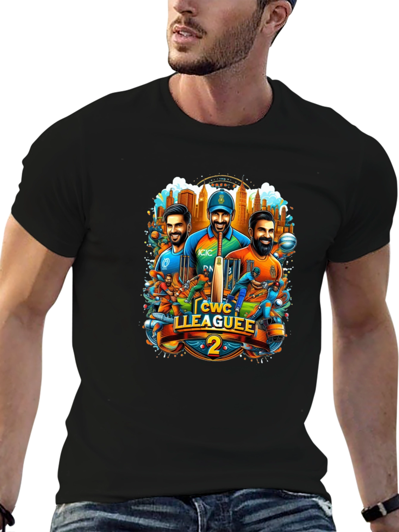 Cricket World Cup League 2 Graphic Tee