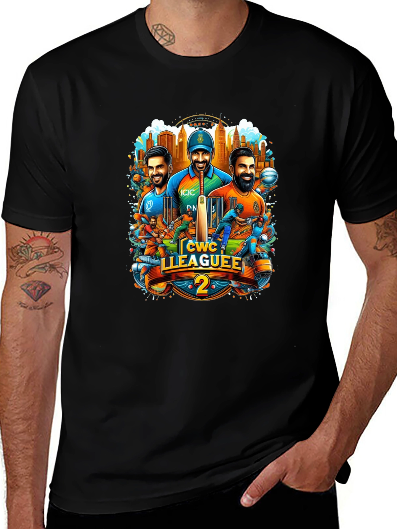 Cricket World Cup League 2 Graphic Tee