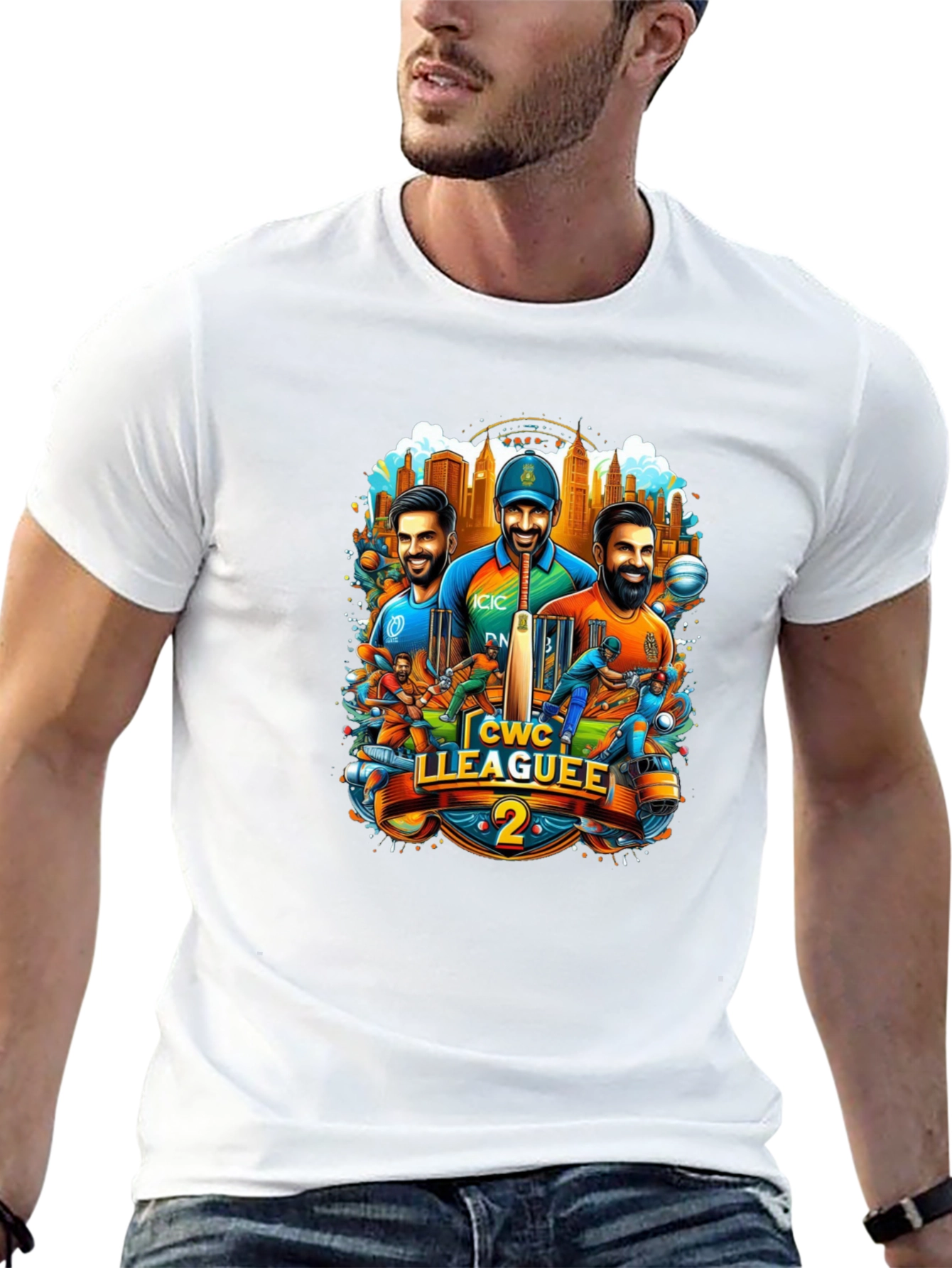 Cricket World Cup League 2 Graphic Tee