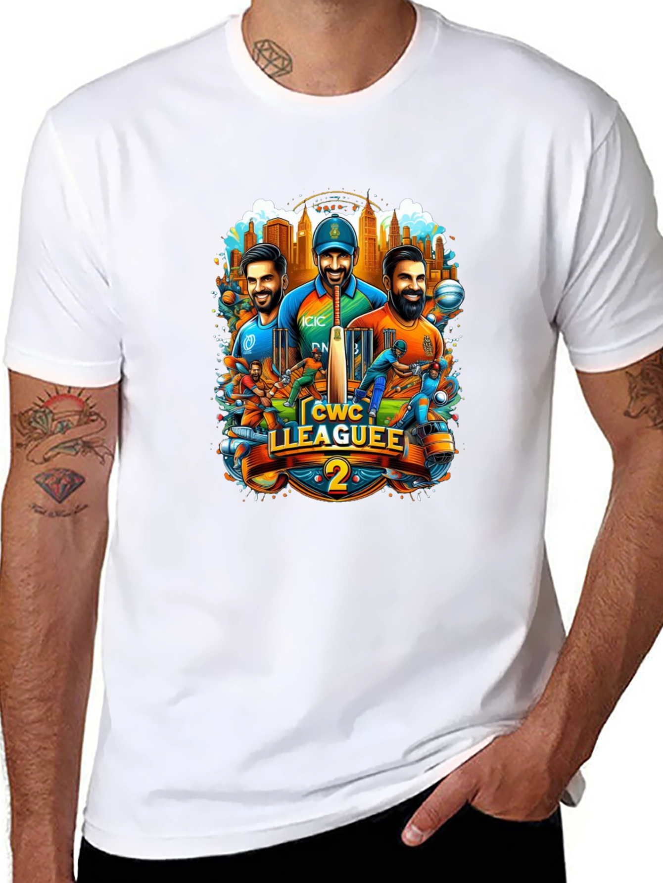 Cricket World Cup League 2 Graphic Tee
