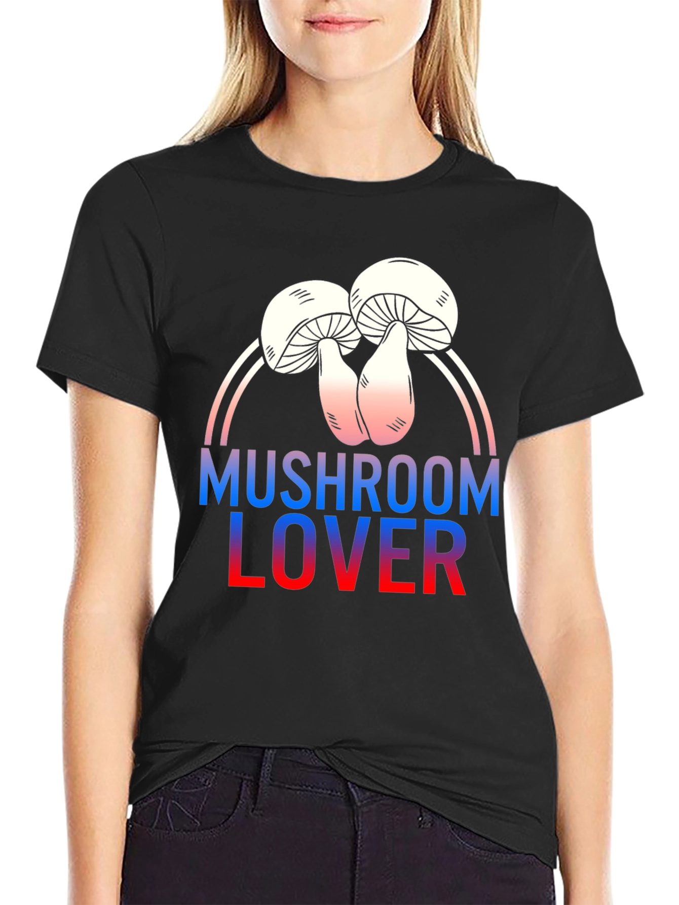 Mushroom Lover Graphic Tee