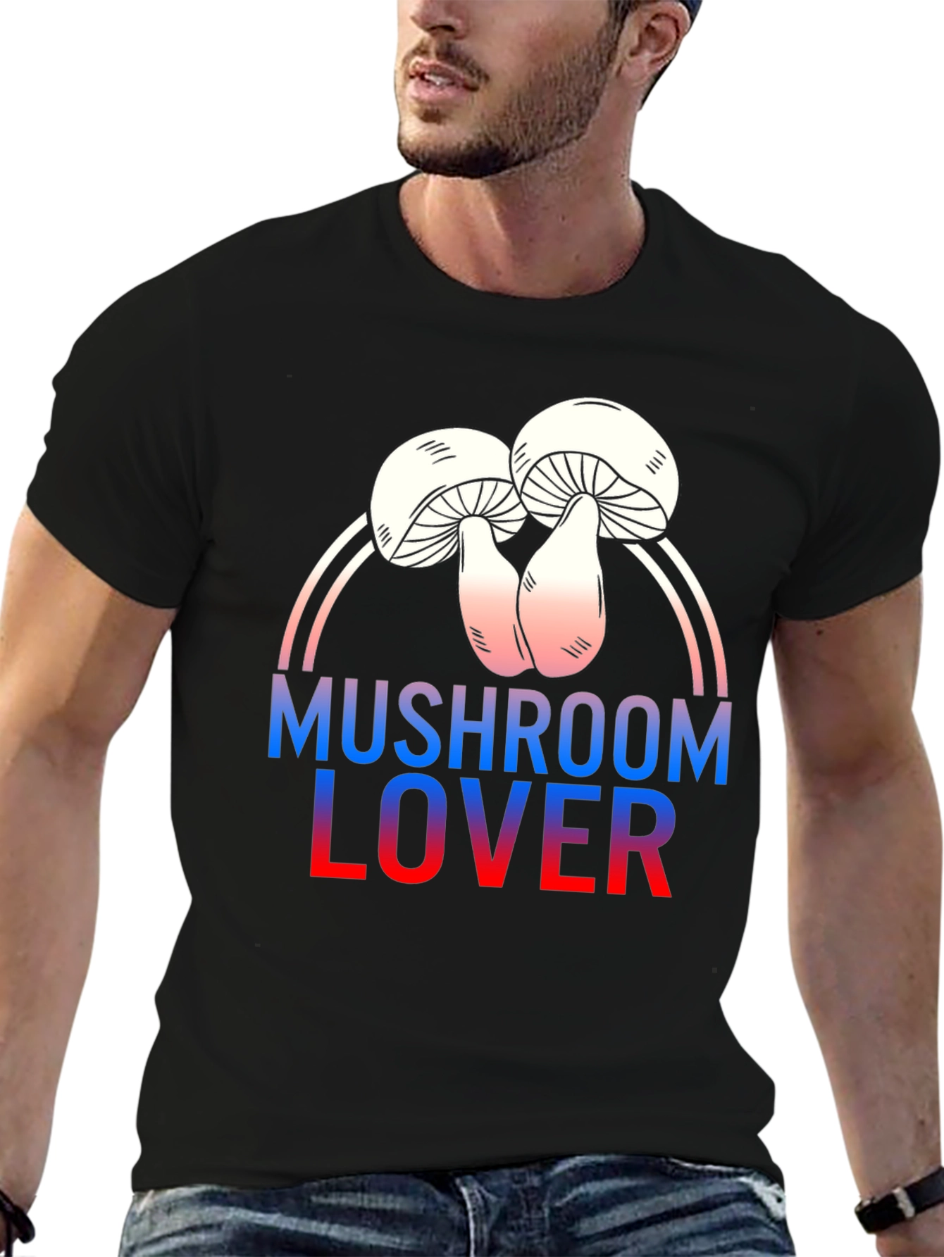 Mushroom Lover Graphic Tee