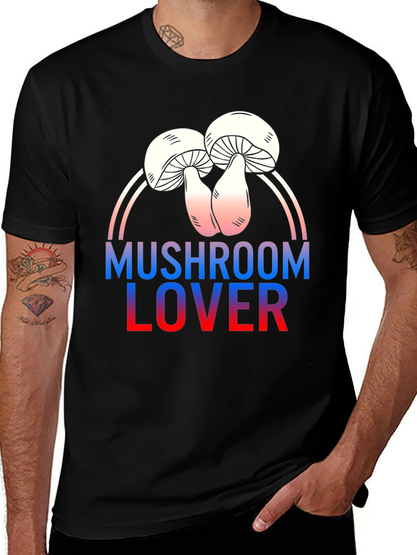 Mushroom Lover Graphic Tee