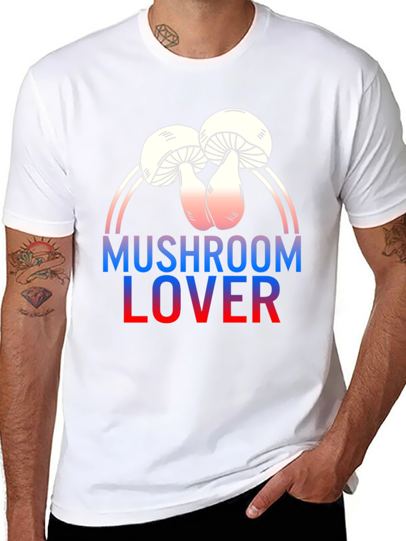 Mushroom Lover Graphic Tee