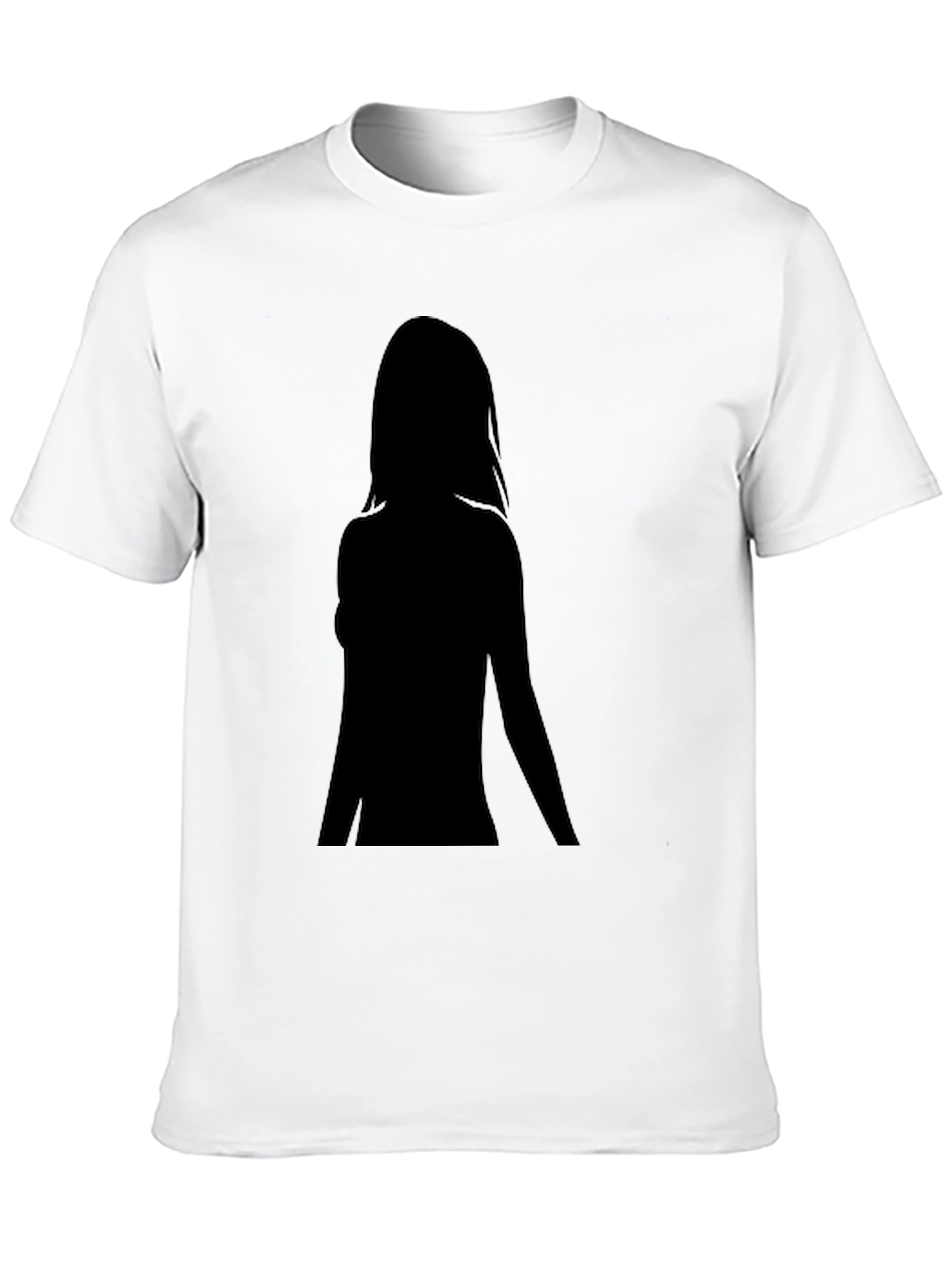 Silhouette Graphic Black T-Shirt - Unisex