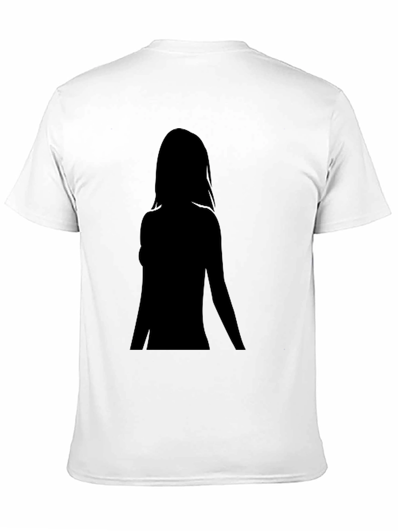 Silhouette Graphic Black T-Shirt - Unisex