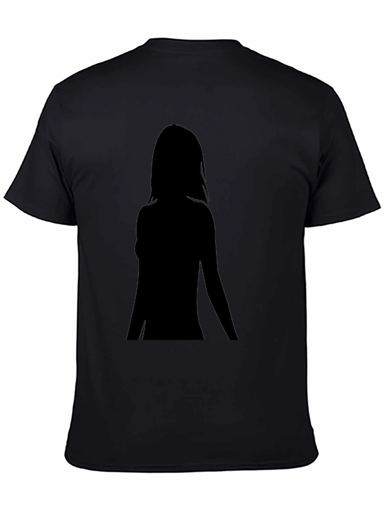 Silhouette Graphic Black T-Shirt - Unisex