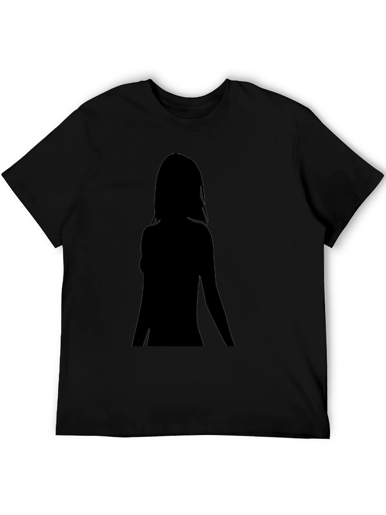 Silhouette Graphic Black T-Shirt - Unisex