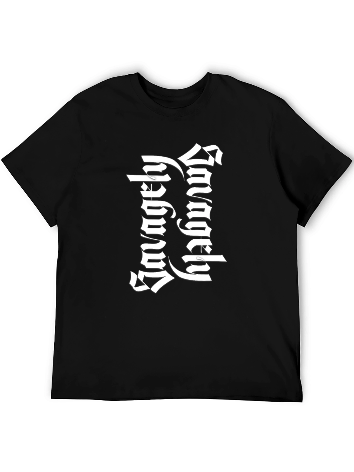 Savage Ugly Funny Graphic T-Shirt - Black