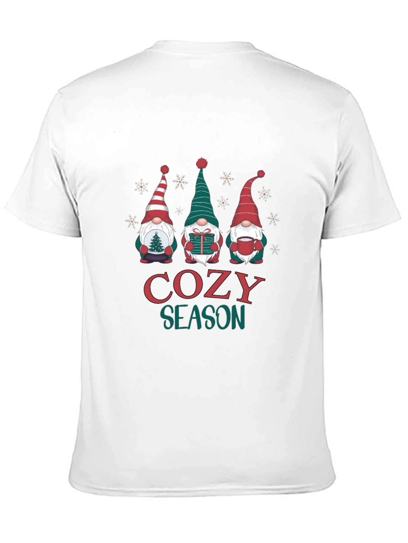 Cozy Season Gnome T-Shirt - Holiday Apparel