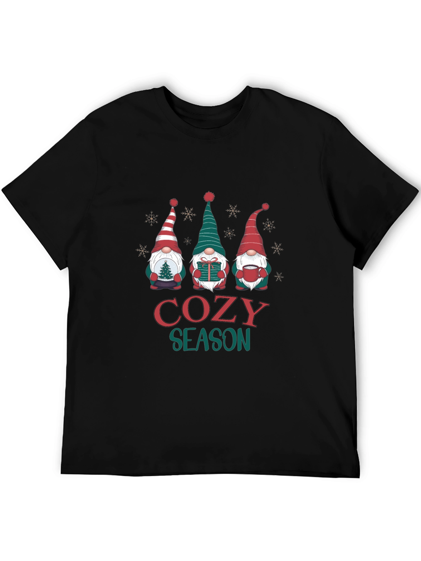 Cozy Season Gnome T-Shirt - Holiday Apparel