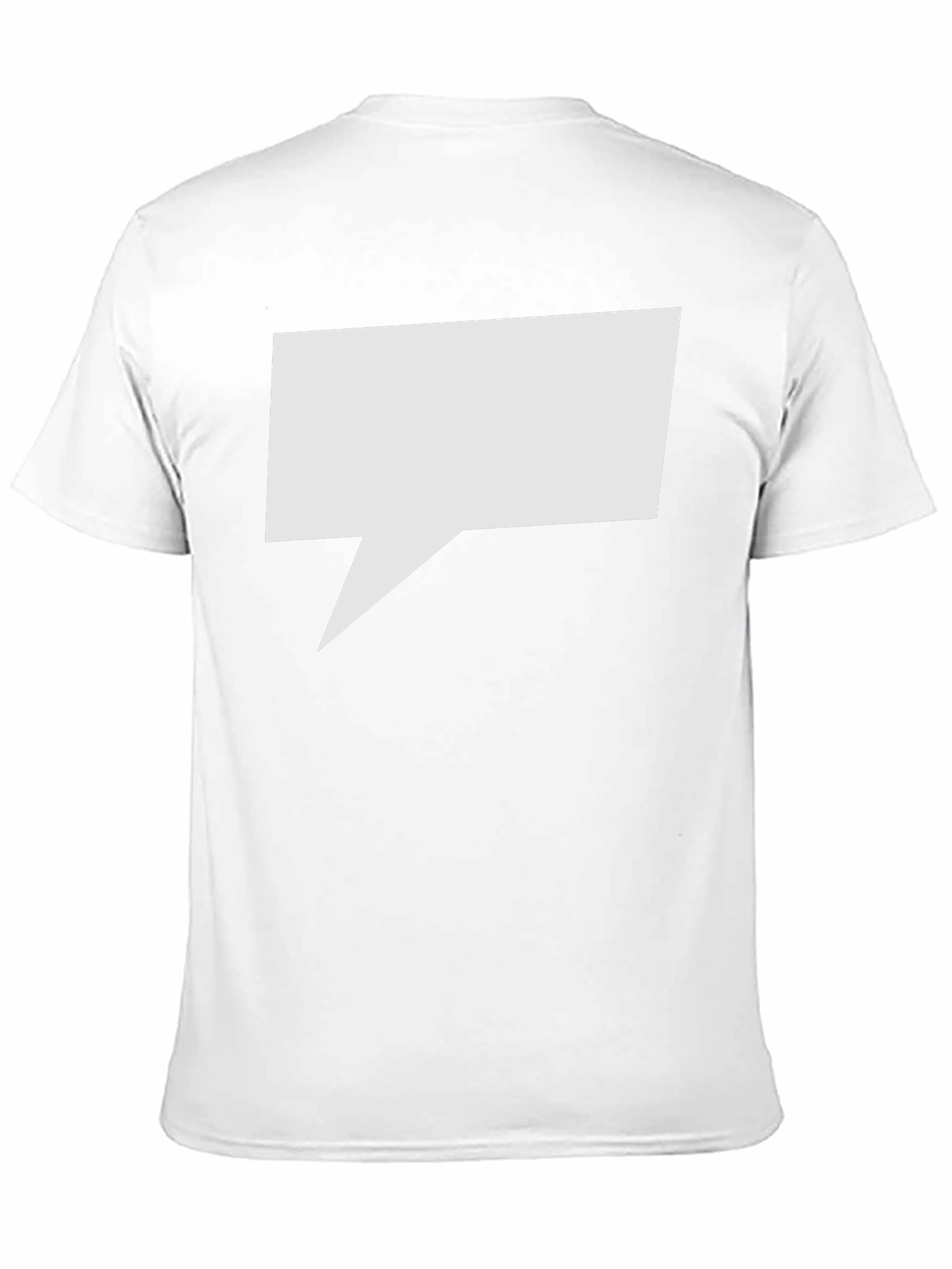 Speech Bubble Graphic Tee - Black