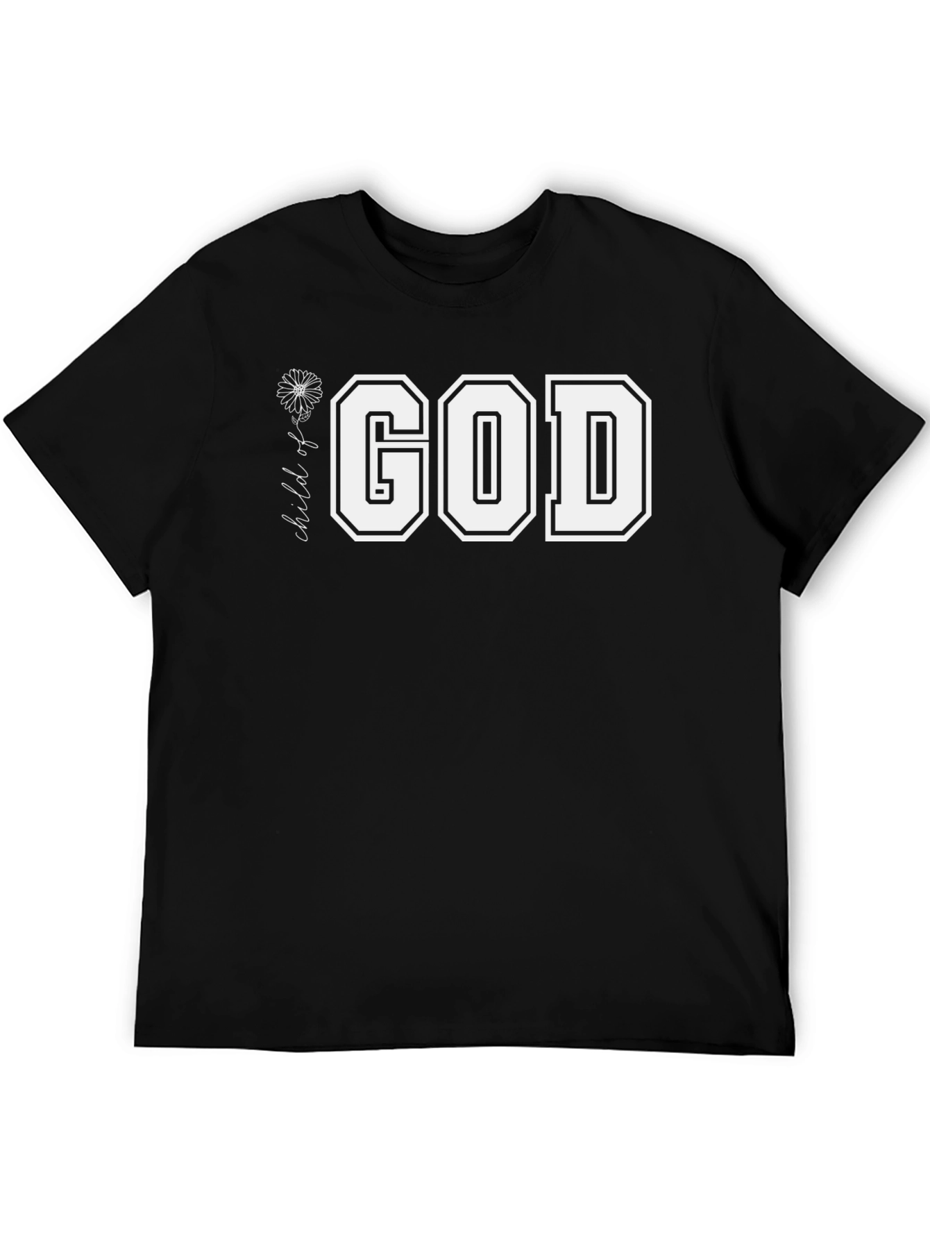 Child of God Black Christian T-Shirt