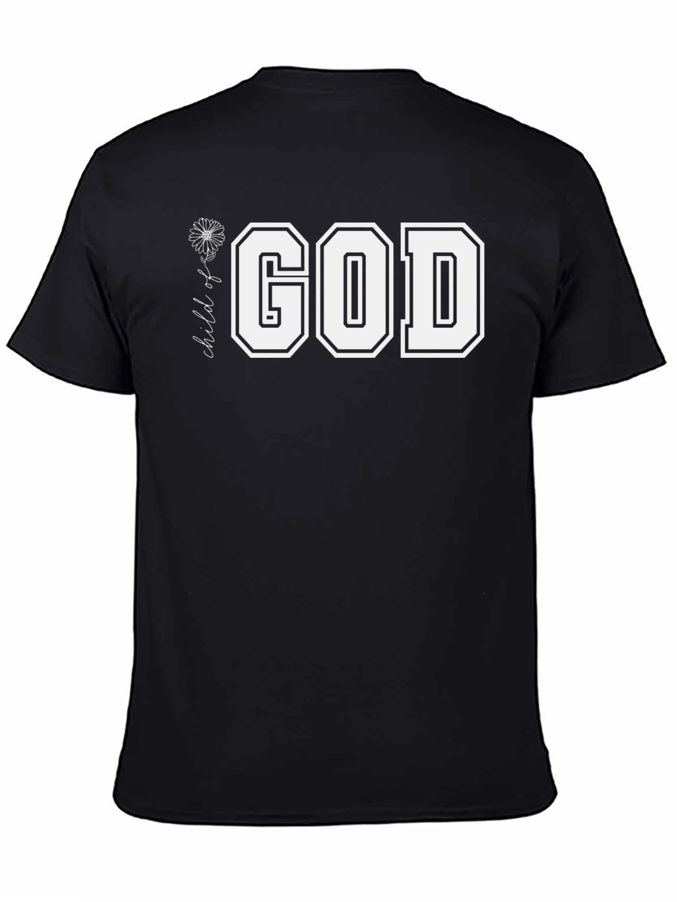 Child of God Black Christian T-Shirt