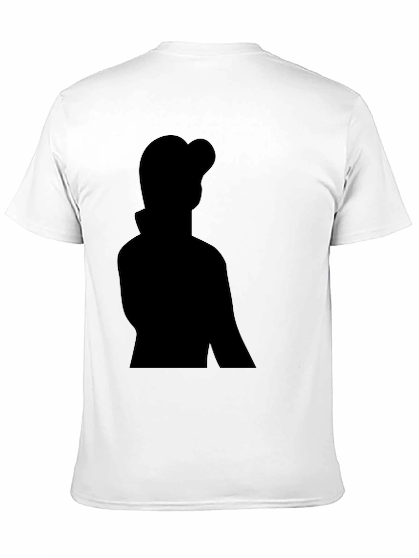 Black Silhouette Graphic Tee - Stylish Casual Wear