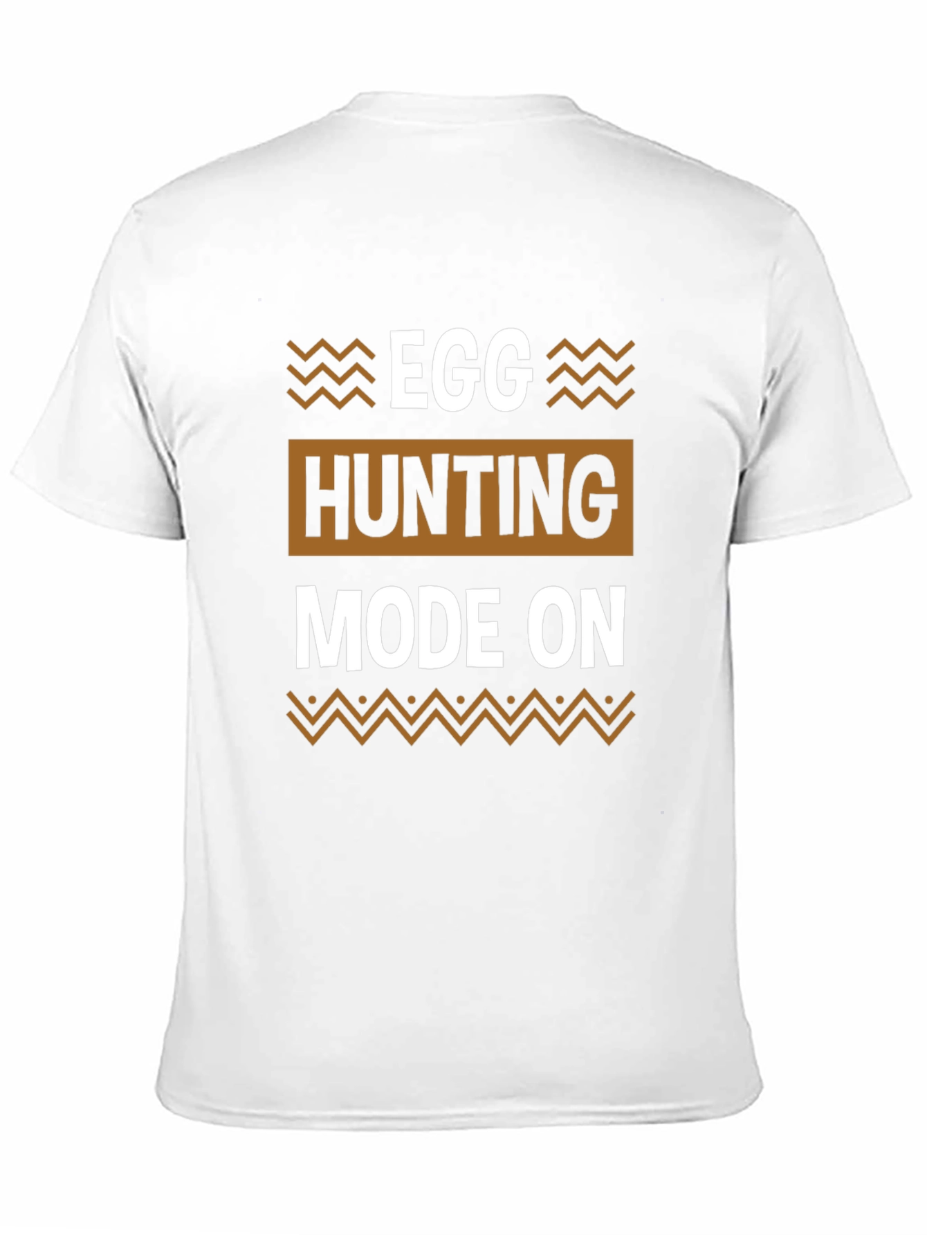 Egg Hunting Mode On Black Graphic Tee