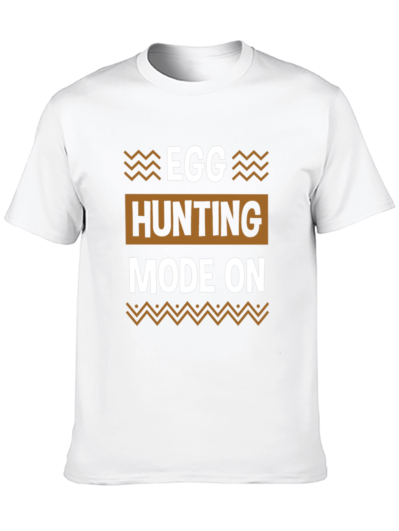 Egg Hunting Mode On Black Graphic Tee
