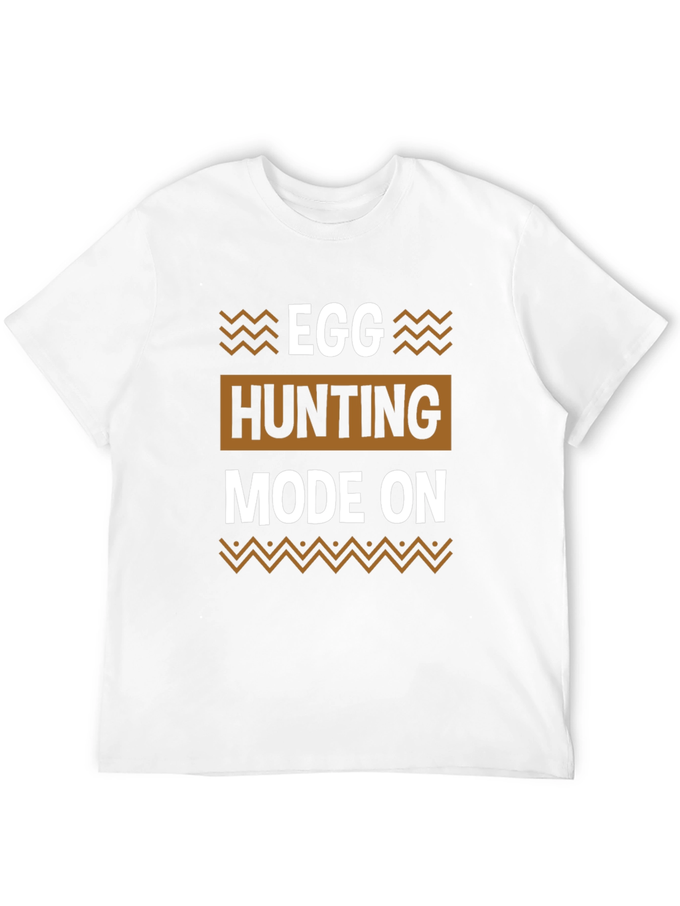 Egg Hunting Mode On Black Graphic Tee