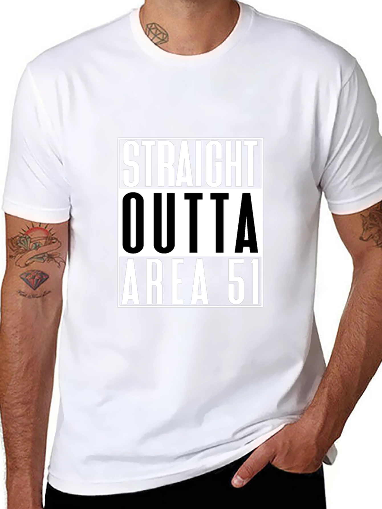 Straight Outta Area 51 T-Shirt
