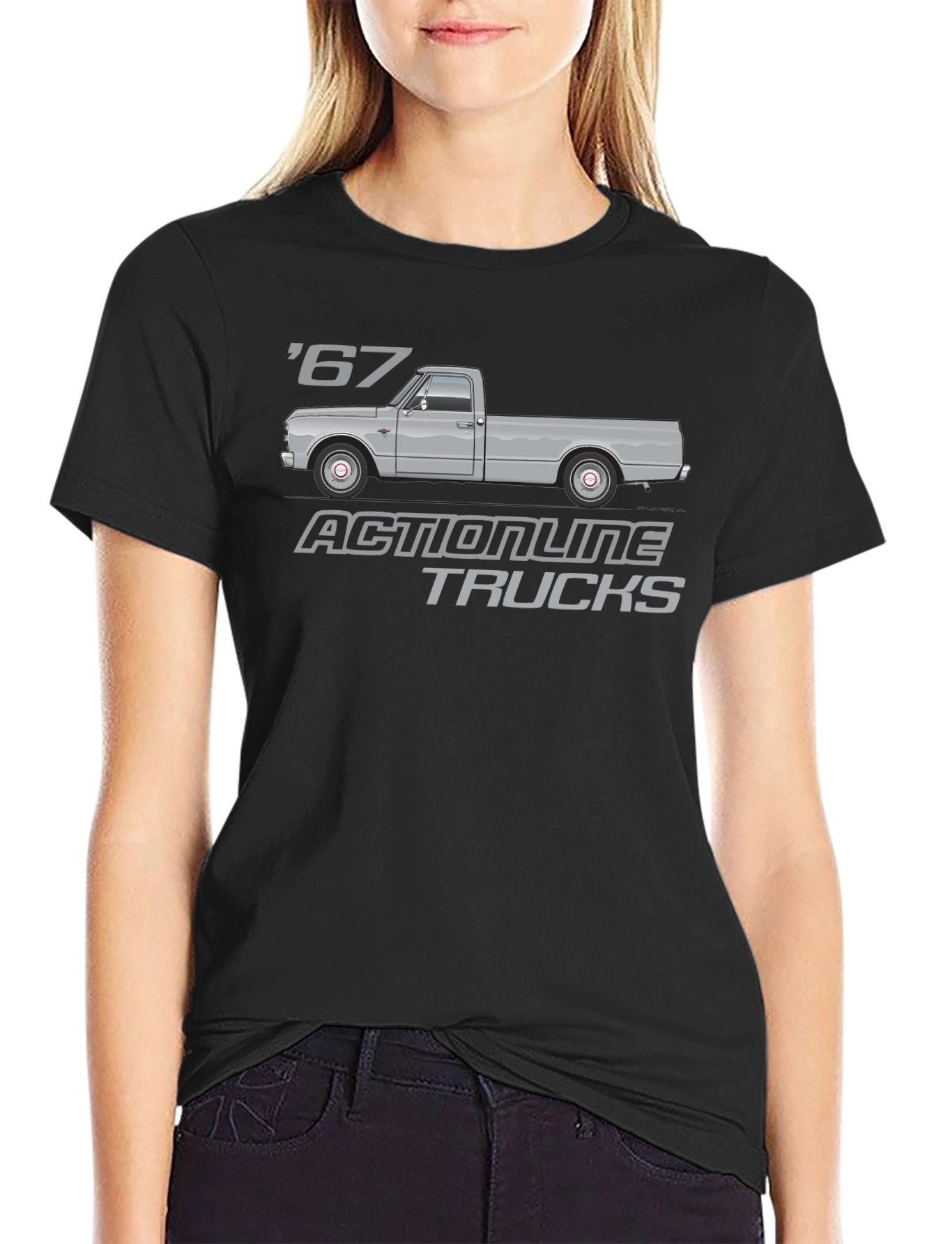 Actionline Trucks 67 Graphic Tee - Black