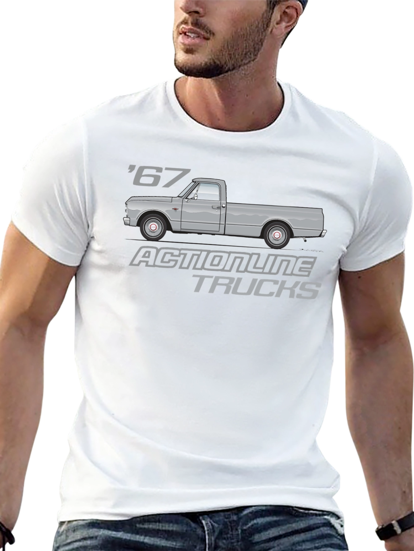 Actionline Trucks 67 Graphic Tee - Black