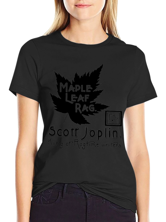 Scott Joplin Maple Leaf Rag T-Shirt - King of Ragtime