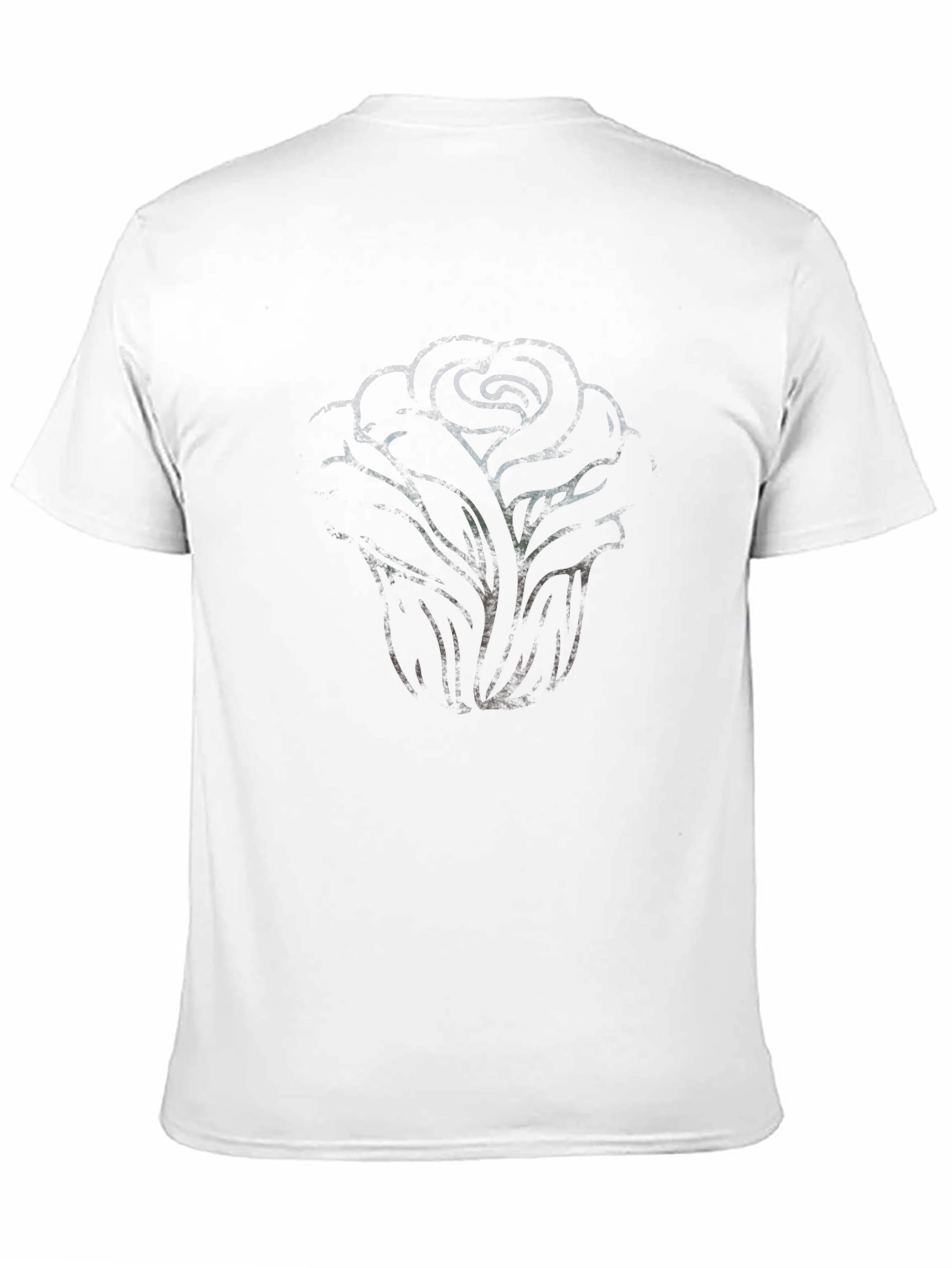 Black Rose Graphic Tee - Mens Short Sleeve