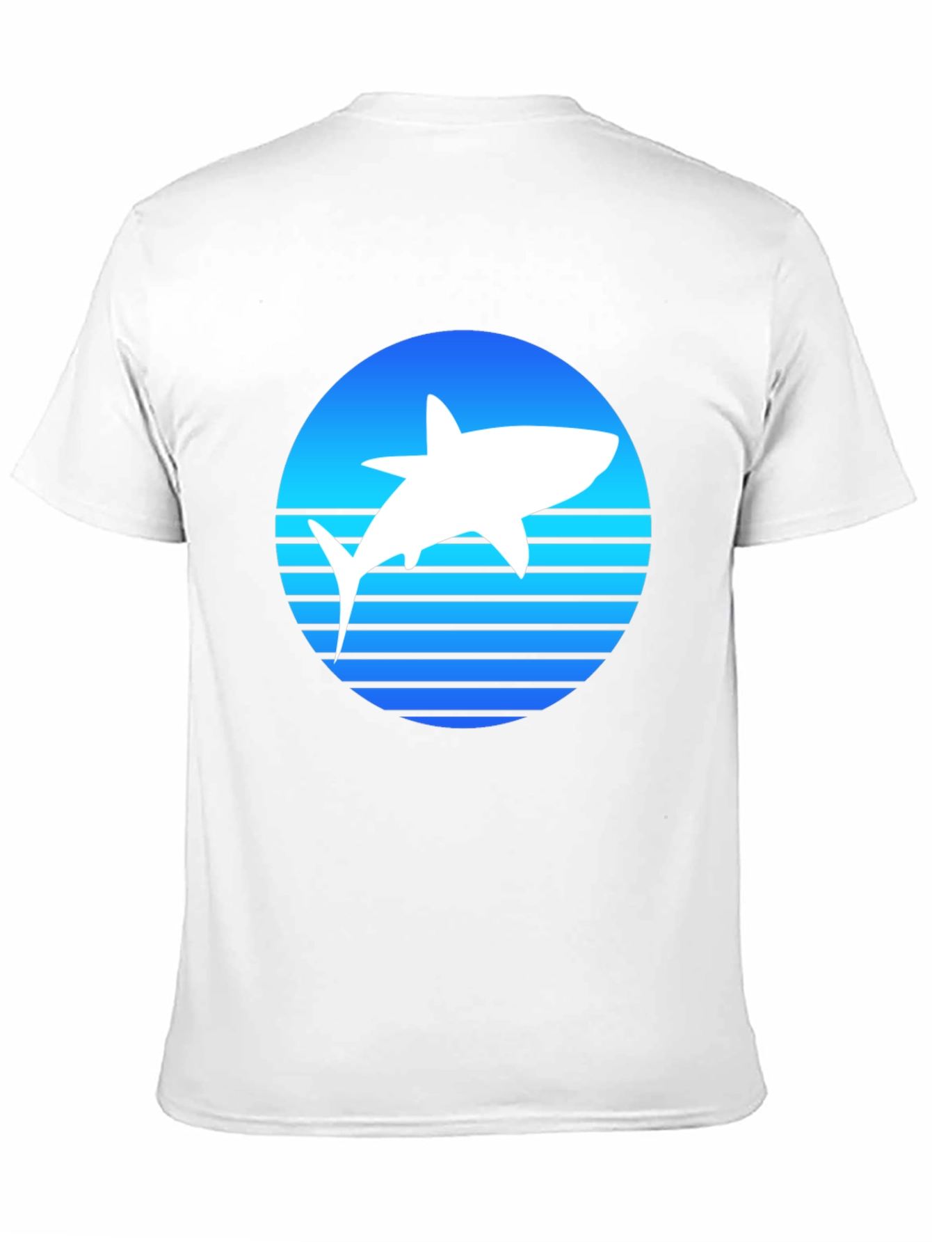 Shark Silhouette Graphic Tee