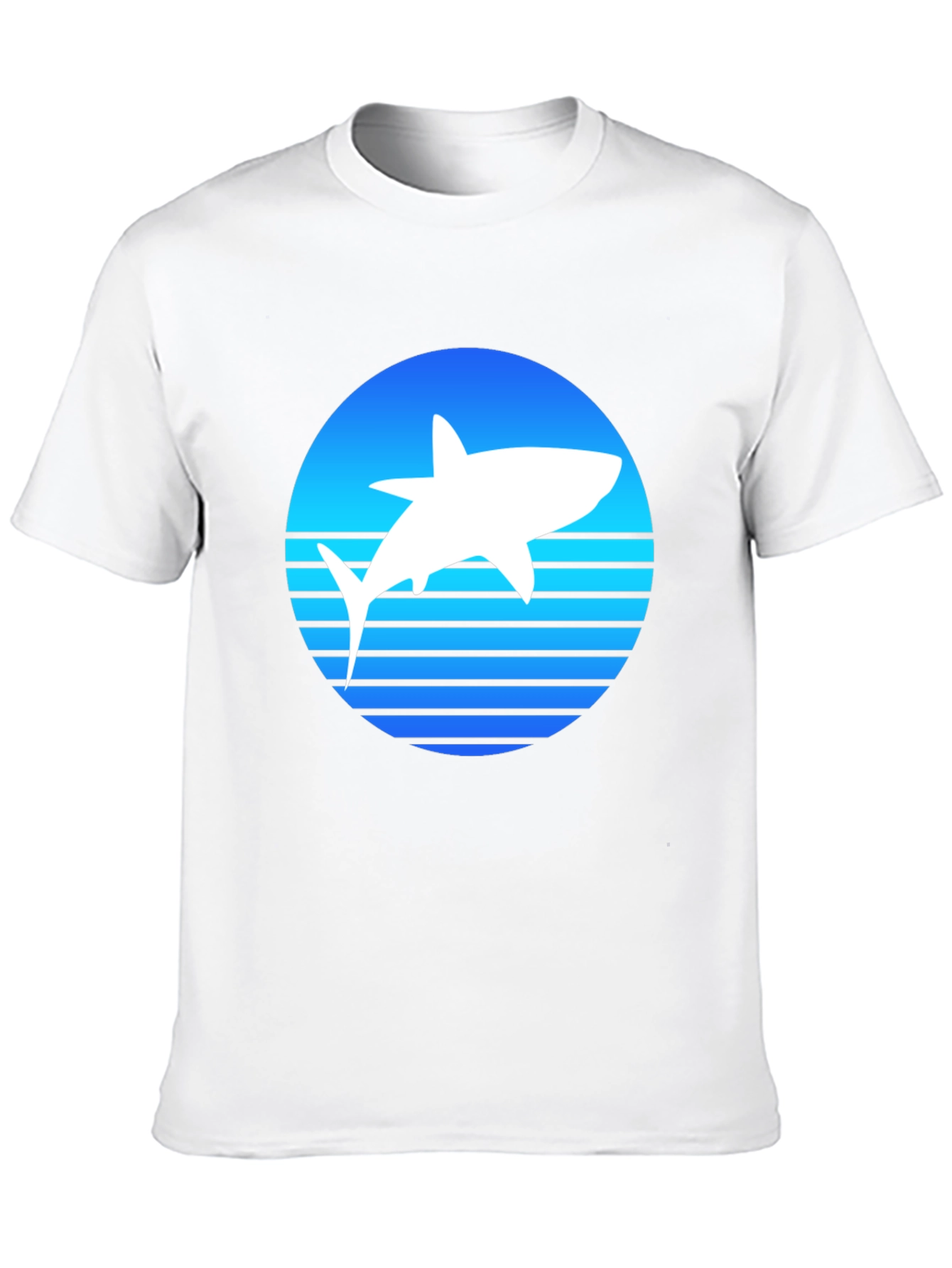Shark Silhouette Graphic Tee