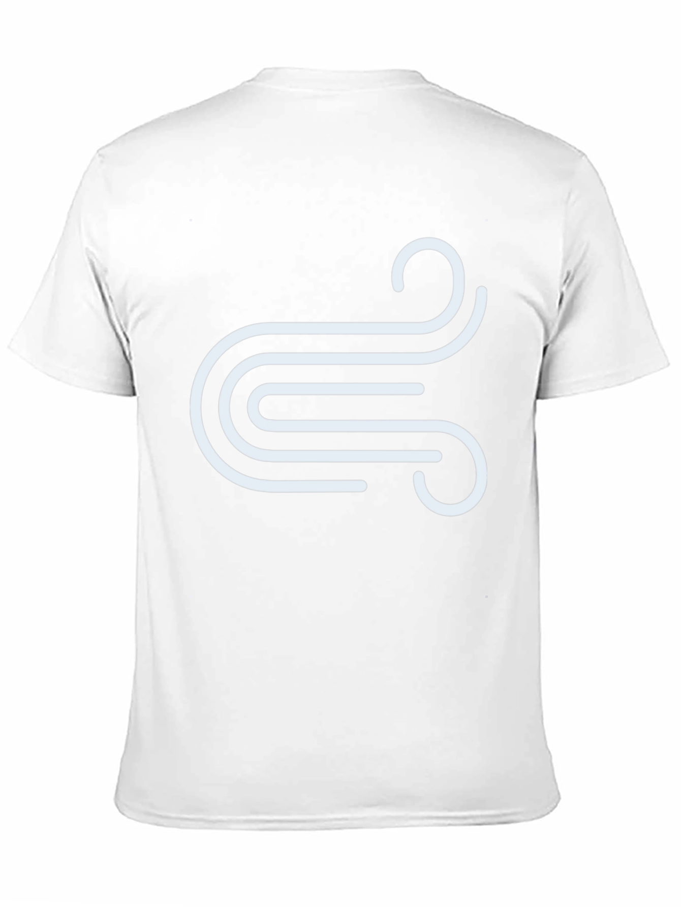 Abstract Swirl Graphic Tee - Stylish Mens T-Shirt